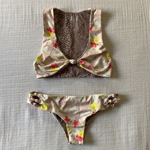 Acacia swim cherry blossom set